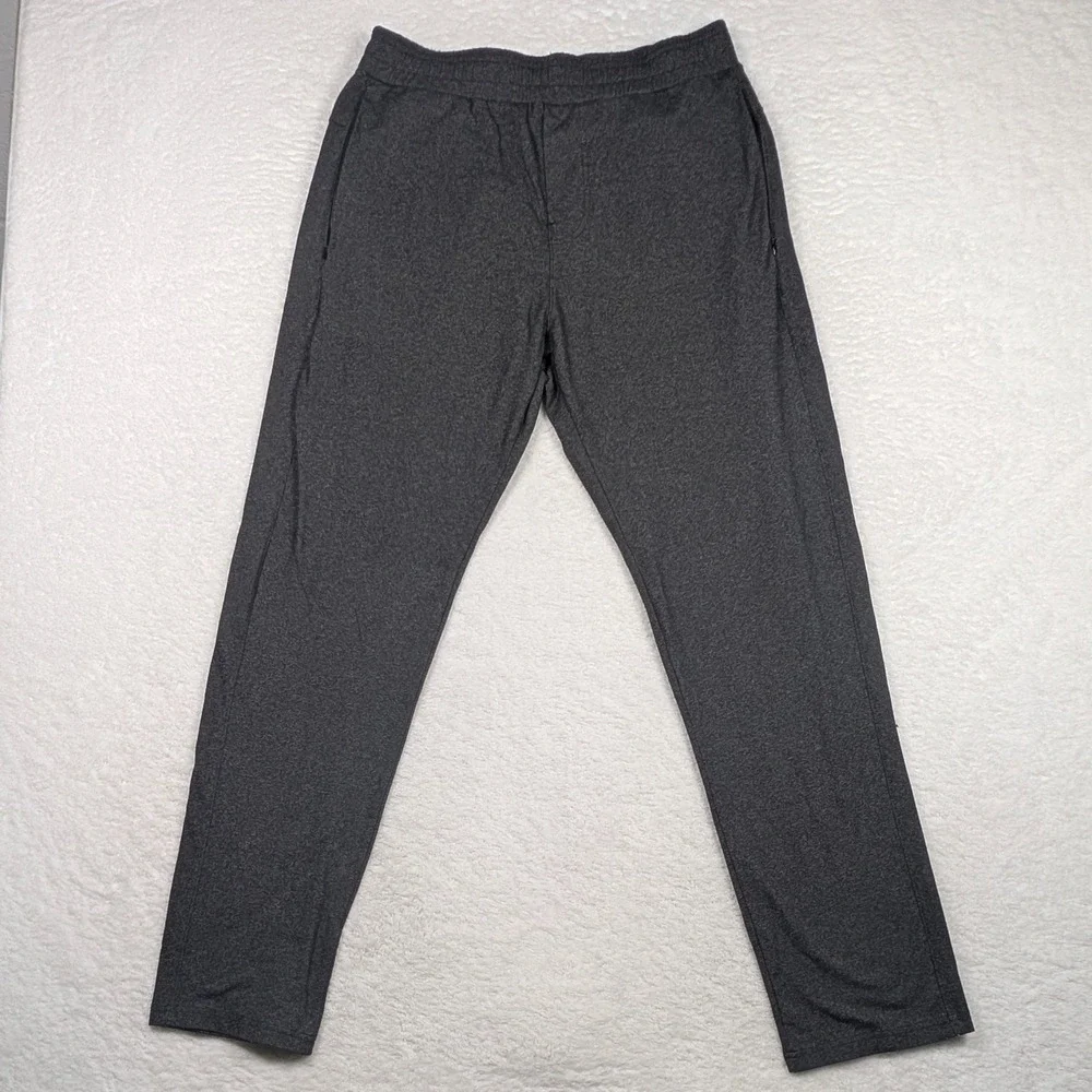 Public Rec All Day Every Day Pant Mens 34/32 Charcoal Heather Tapered Athleisure